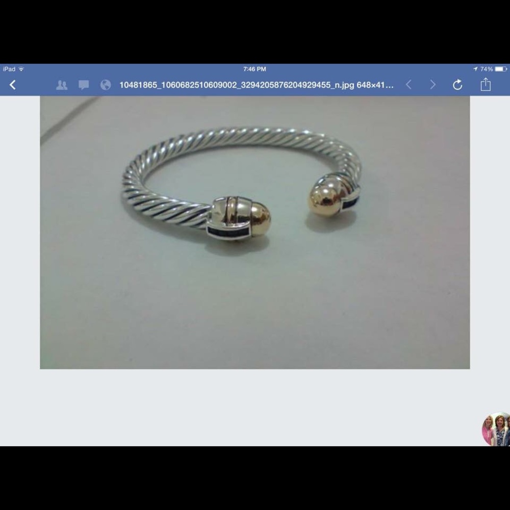Colombian jewelry 925 silver/ 18K gold! Beautiful bracelets made in Colombia.